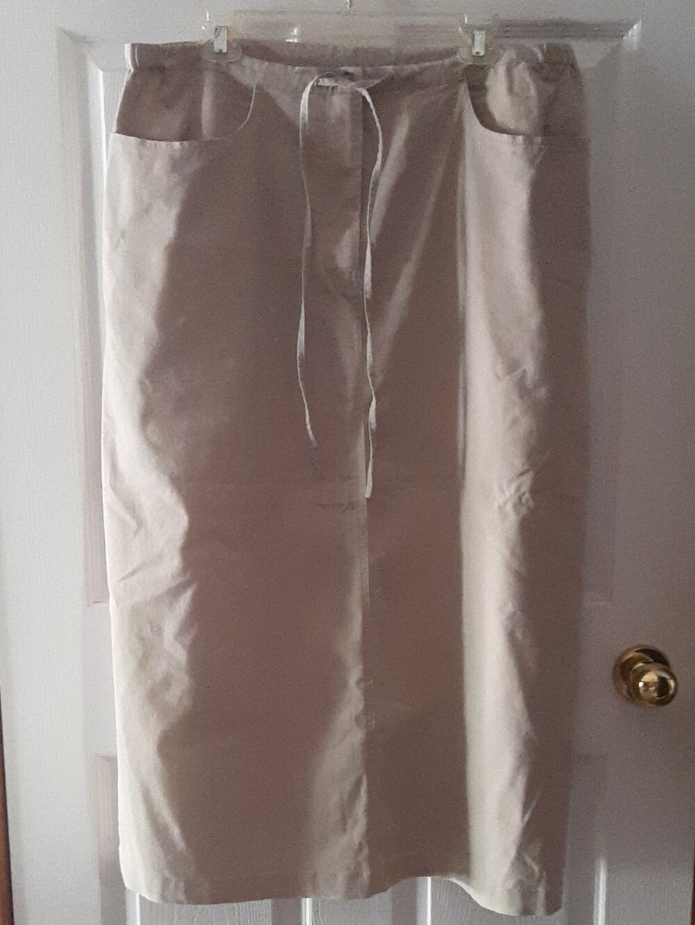 Tilley Endurables Long Beige Skirt Women's 18